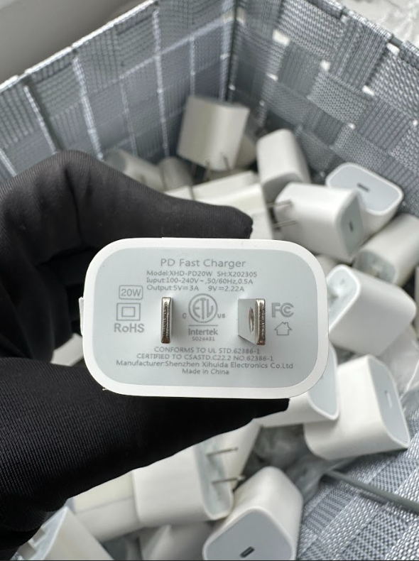 Type-C 20W Fast Charging Adapter - 5 pcs only $70