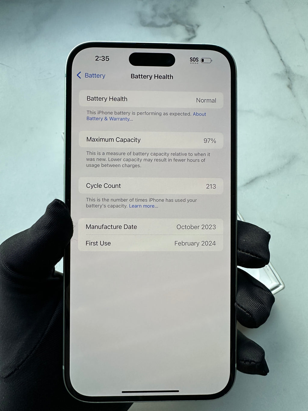 Green iPhone 15 Plus 128 Gb 97% battery health