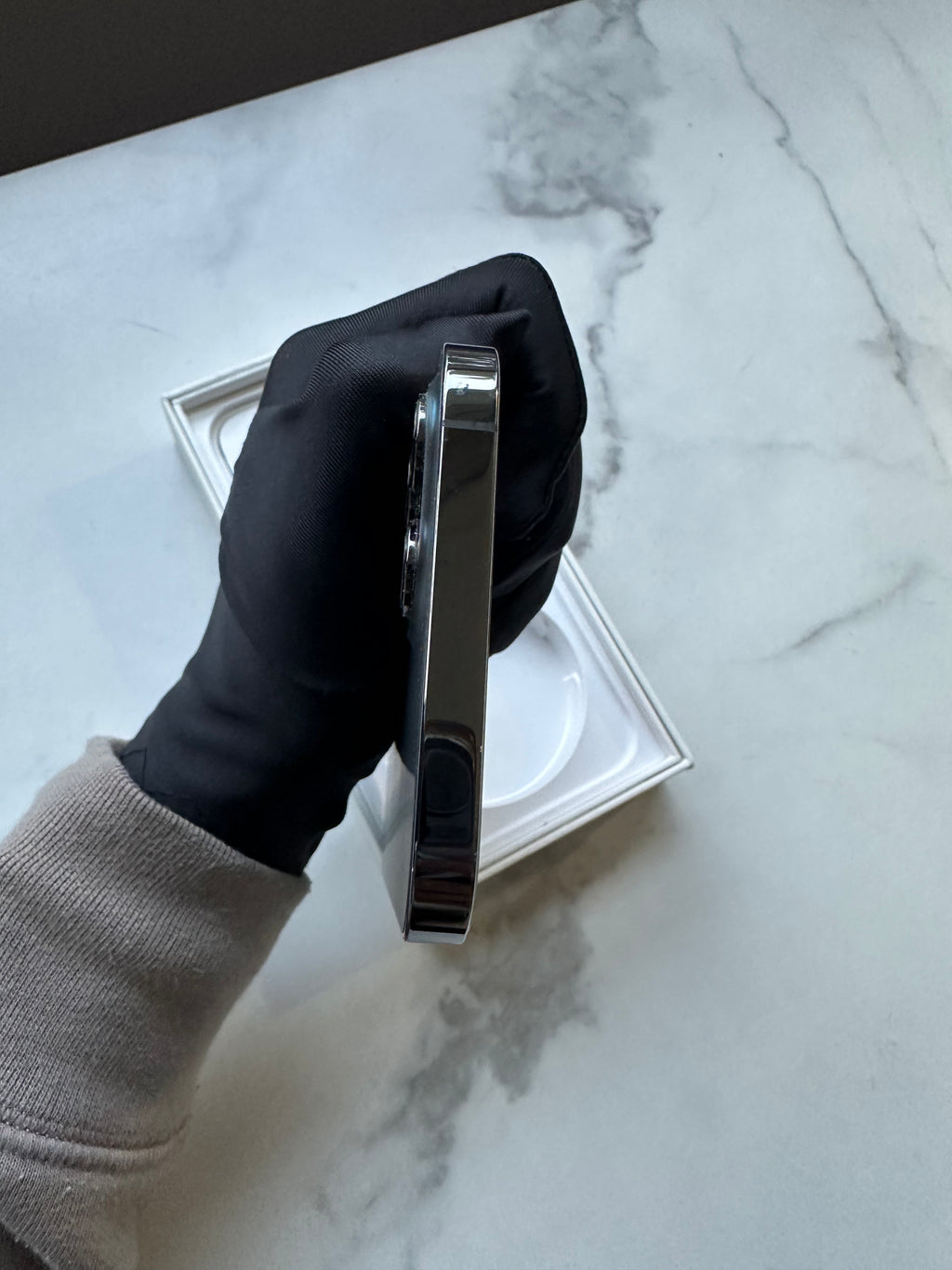 Grey iPhone 12 pro max 256 gb