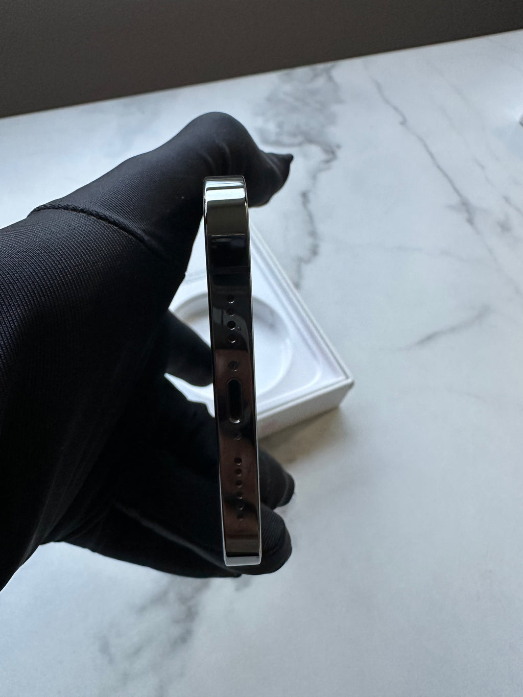 Grey iPhone 12 pro max 256 gb