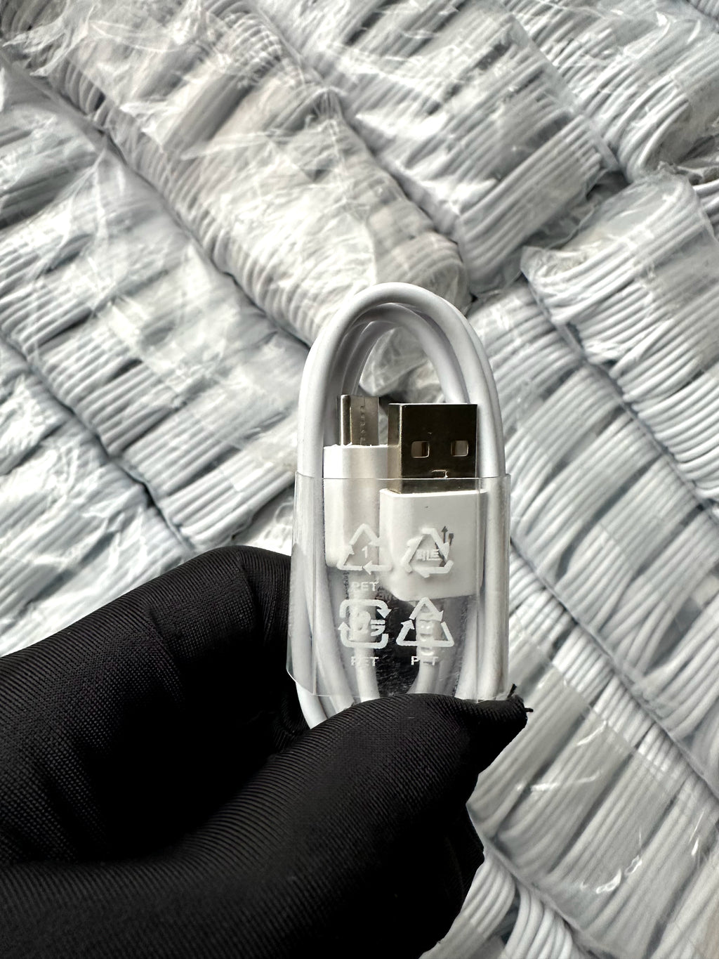 White Type-C to USB Fast Charging Cables — 100 pcs for Only $120